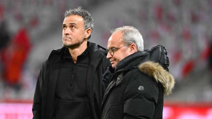 Luis Henrique et Luis Campos (PSG)